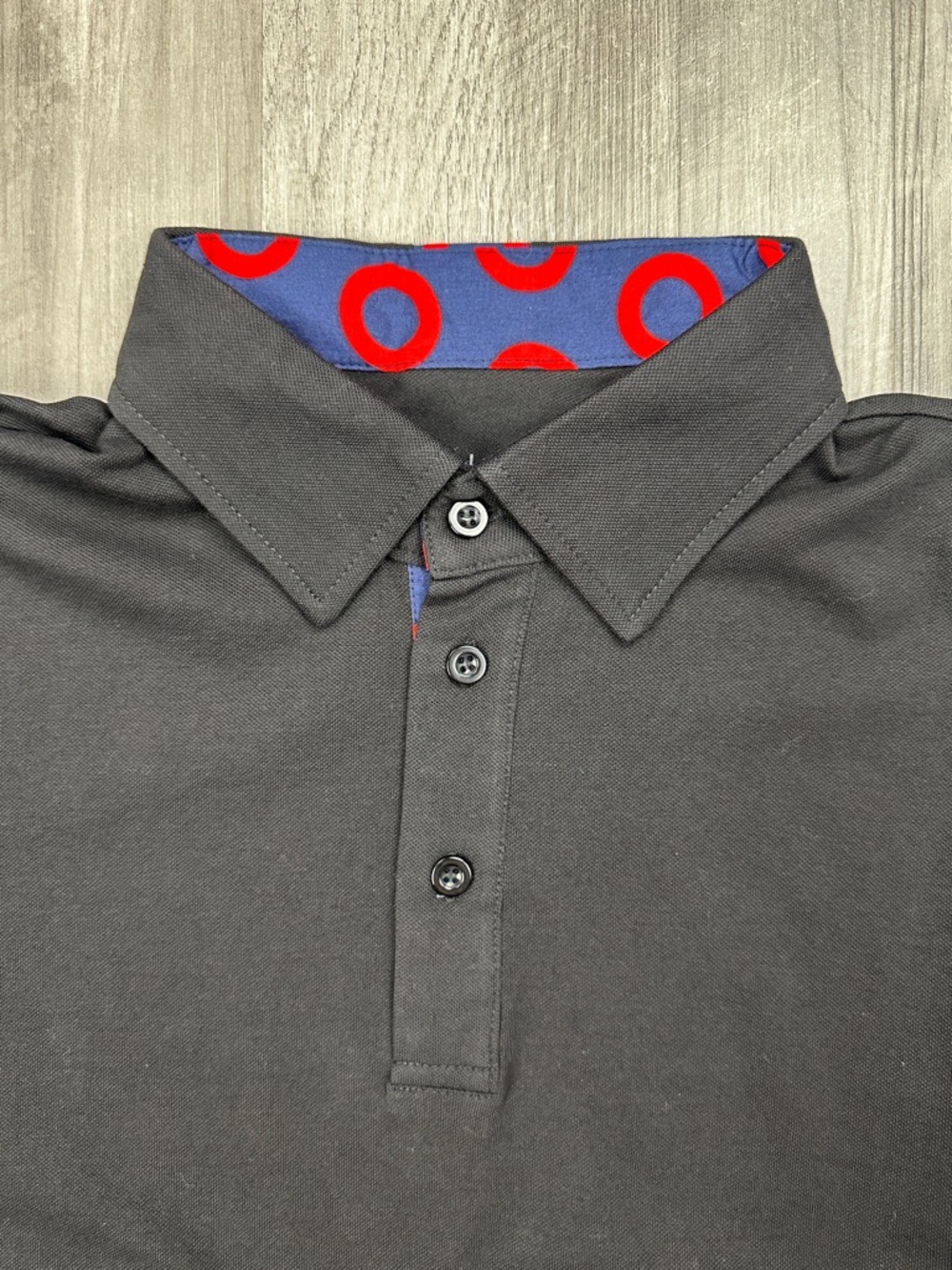 Section 119 Phish Donut Collar Pique Polo (NWOT) - Medium - Picture 6 of 7